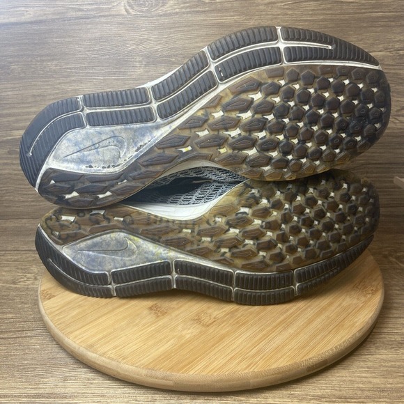 Nike Nathan Bell Air Zoom Pegasus 35 AT9977-101 Gray Running Shoes Men’s Sz 12 - Picture 9 of 11